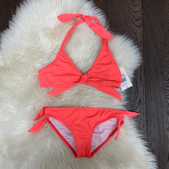 Billabong Girls' Sol Searcher Halter 2 Piece Set - Picture 1 of 5